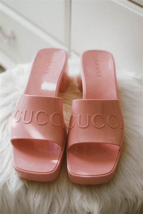 purple gucci sandals|Gucci sandals women pink.